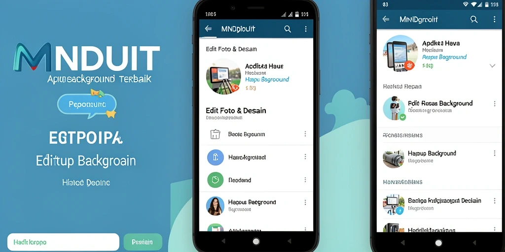 Antarmuka MNDUIT yang sederhana dan mudah digunakan untuk Hapus Background.